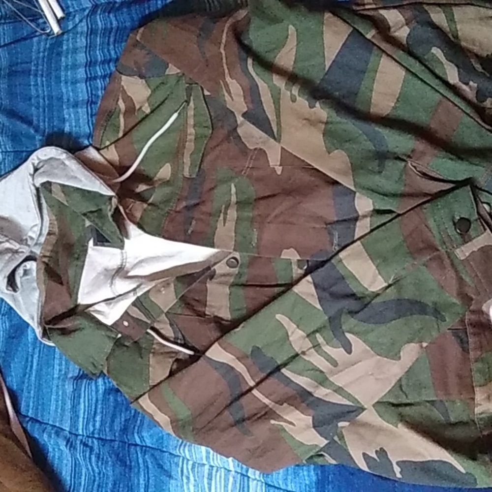 Nomad Camo zip up hoodie